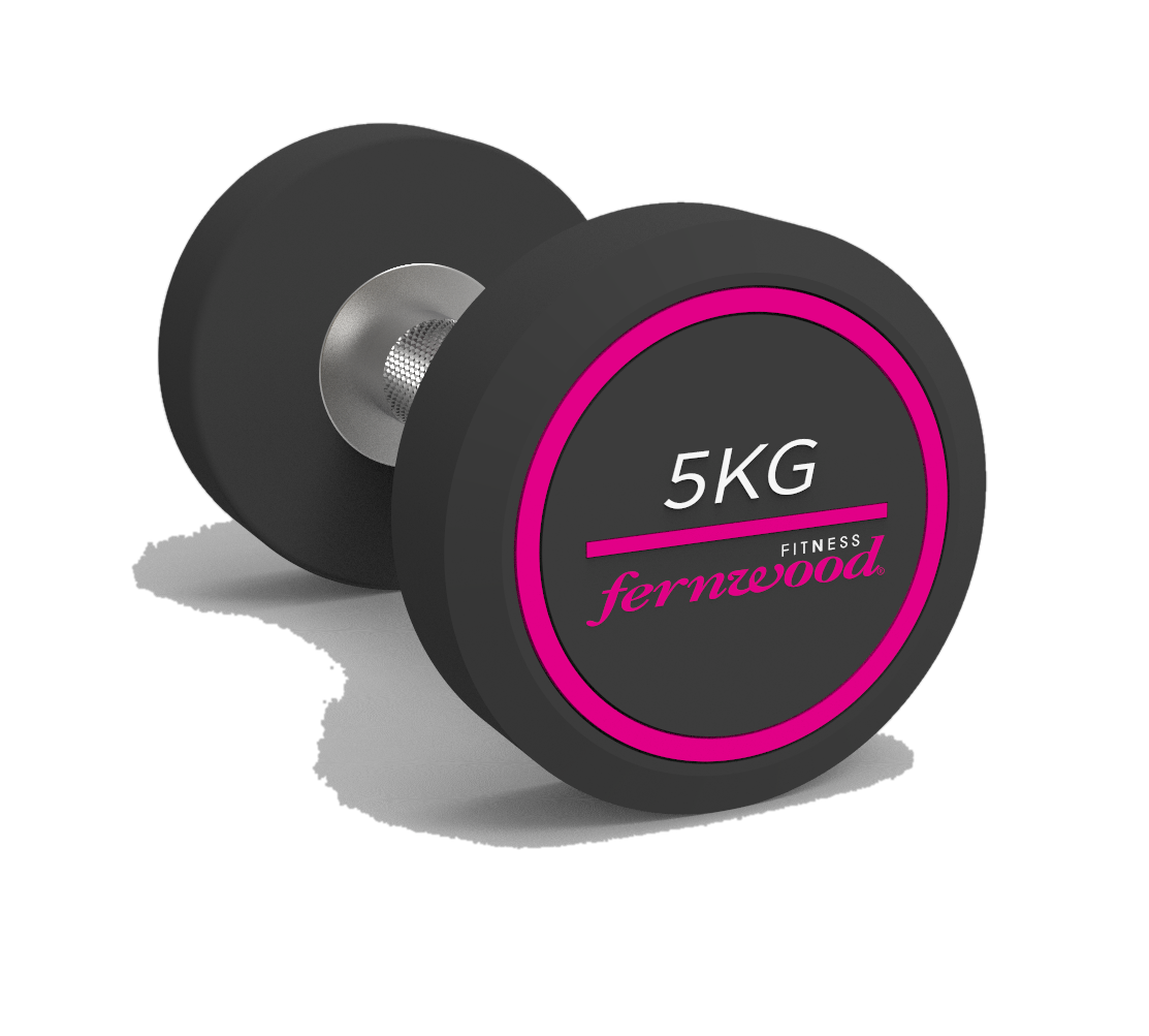 Fernwood-branded round dumbbell
